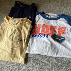 Set of three men’s casual shirts